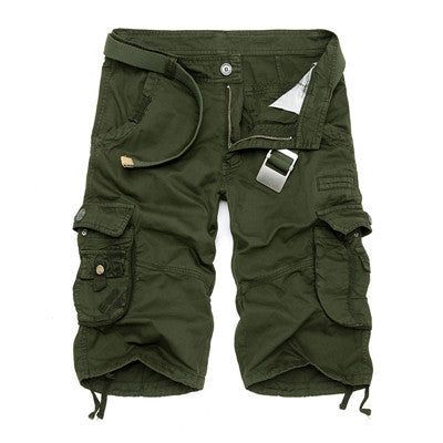 Mens Military Cargo Shorts Brand New Army Camouflage Shorts Men Cotton Loose Work Casual Short Pants Plus Size No Belt - CelebritystyleFashion.com.au online clothing shop australia