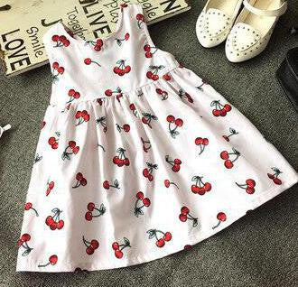 2-11years Baby Girl Dress Clothes Floral Print Girls Dress Summer Costume Casual Clothes - CelebritystyleFashion.com.au online clothing shop australia