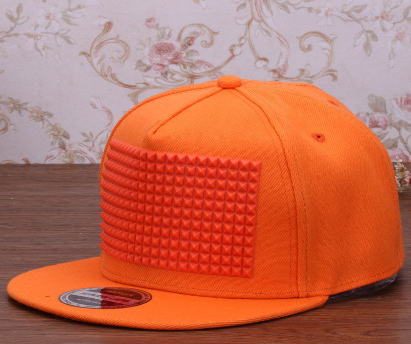 Fancy 3D snapback cap raised soft silicon square pyramid flat baseball hip hop hat for boys and girls-Dollar Bargains Online Shopping Australia