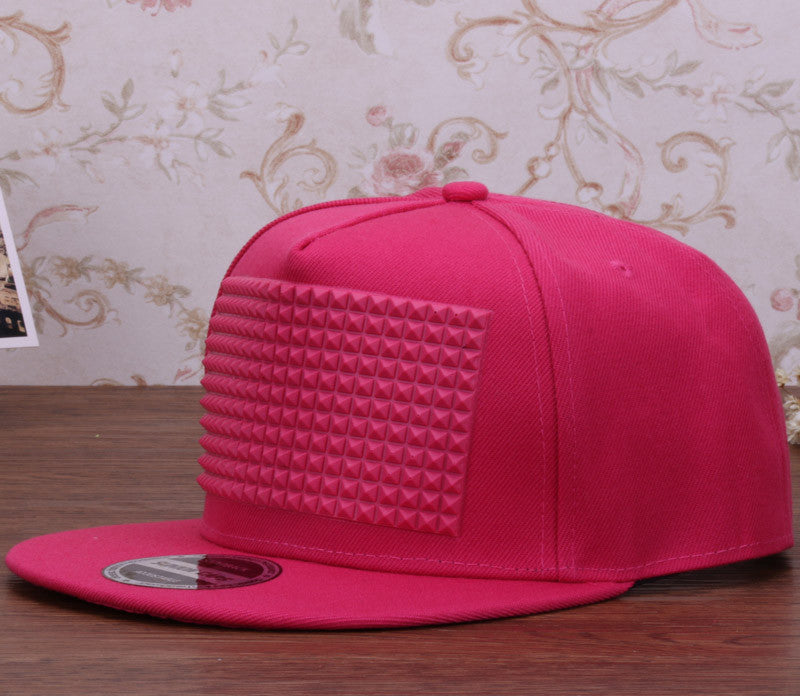 Fancy 3D snapback cap raised soft silicon square pyramid flat baseball hip hop hat for boys and girls-Dollar Bargains Online Shopping Australia