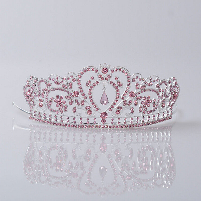 Gold Silver Bridal Tiaras Crowns Crystal Rhinestone Pageant Bridal Wedding Accessories Headpiece Headband Wedding Tiara - CelebritystyleFashion.com.au online clothing shop australia
