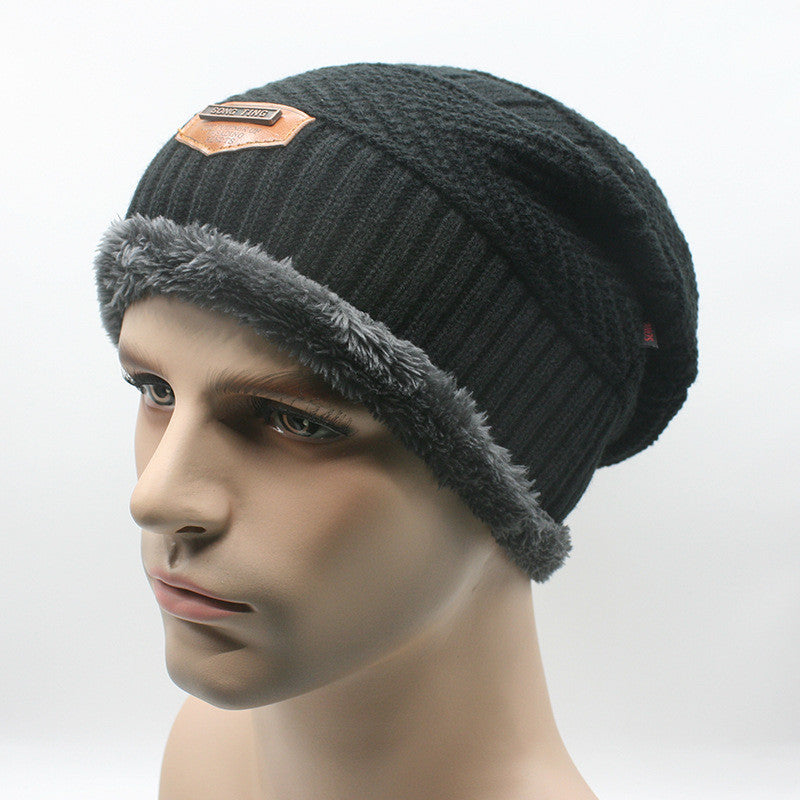 Men Warm Hats Beanie Hat Winter Knitting Wool Hat for Unisex Caps Lady Beanie Knitted Caps Women's Hats Outdoor Warm - CelebritystyleFashion.com.au online clothing shop australia