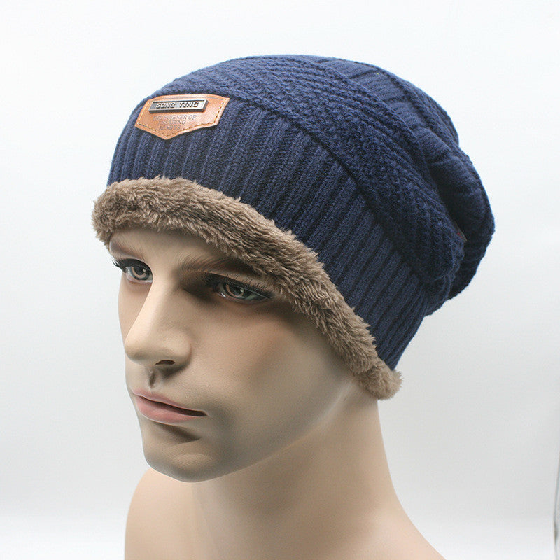 Men Warm Hats Beanie Hat Winter Knitting Wool Hat for Unisex Caps Lady Beanie Knitted Caps Women's Hats Outdoor Warm - CelebritystyleFashion.com.au online clothing shop australia