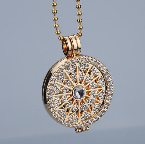 High grade sale flowes gold 35mm coin necklace pendants disc fit my 33mm coins holder for women fashion jewelry locket - CelebritystyleFashion.com.au online clothing shop australia