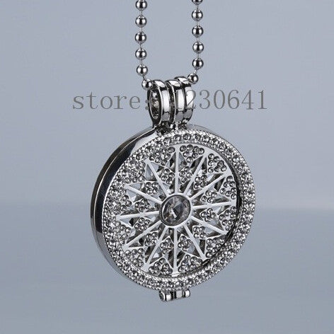 High grade sale flowes gold 35mm coin necklace pendants disc fit my 33mm coins holder for women fashion jewelry locket - CelebritystyleFashion.com.au online clothing shop australia