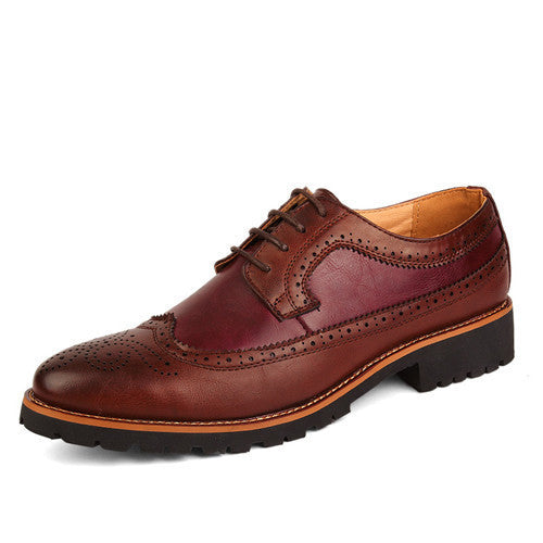 men oxfords shoes male formal dress shoes kaqi black leather lacing wedding shoes - CelebritystyleFashion.com.au online clothing shop australia