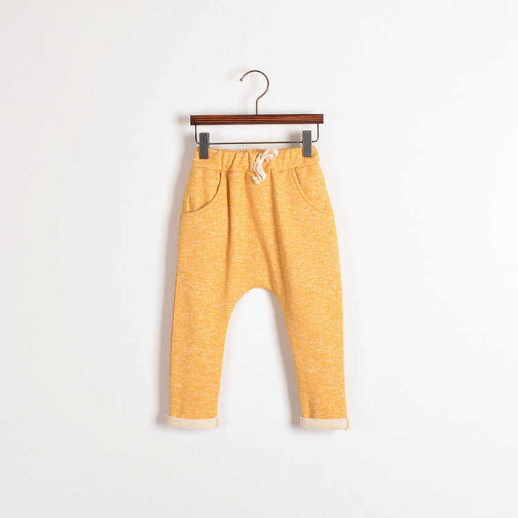 Harem Capris Pants For Age 2-10 New Cute Candy Color Terry Child Clothing Solid Kids Children Long Pants - CelebritystyleFashion.com.au online clothing shop australia