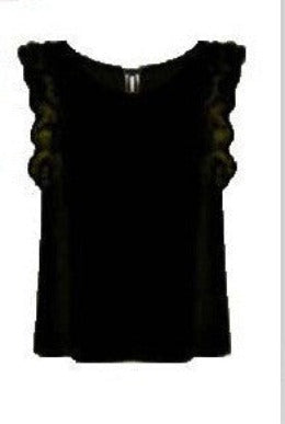 Womens Blouses Chiffon Shirts O-neck Lotus Leaf Pullover Lacing Bow Size S-XL-Dollar Bargains Online Shopping Australia