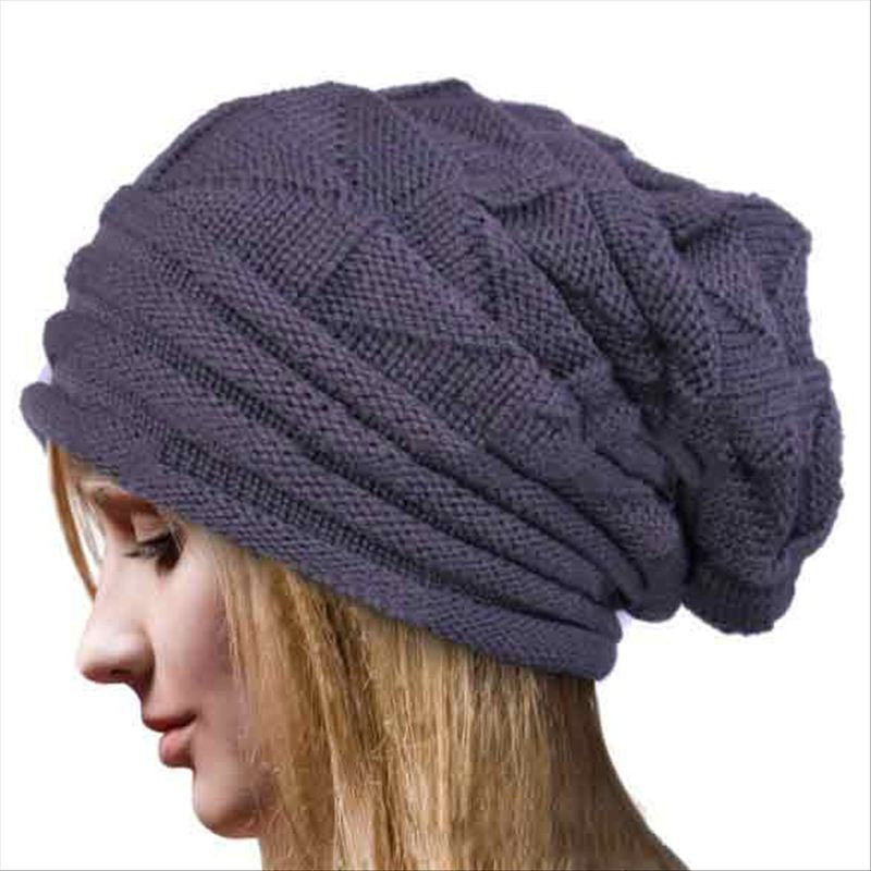 Fold Flanging Snowboard Skiing Skating Warm Knitted Cap Beanies Snap Slouch Skullies Bonnet Beanie Hat Gorro For Men Women - CelebritystyleFashion.com.au online clothing shop australia