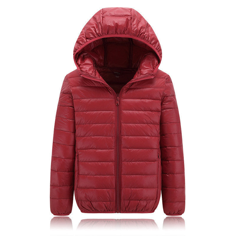 High Quality Winter Child Boy Down Jacket Parka Big Girls Warm Coat Light Hooded Outerwears - CelebritystyleFashion.com.au online clothing shop australia