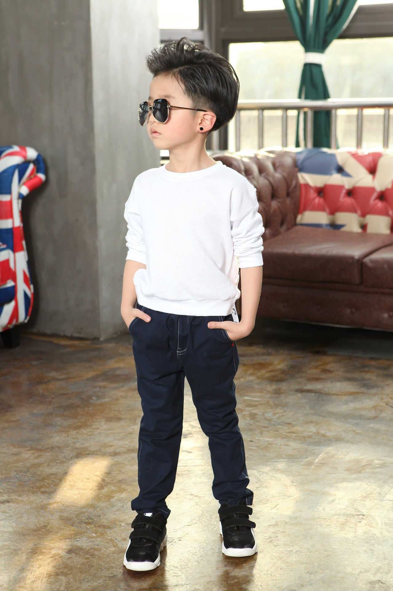 Soild Jean Garcon Regular Kids Keans Boys Jeans Blue Casual Pants Spring Jeans Spring Not Fade Denim New Fashion Trousers - CelebritystyleFashion.com.au online clothing shop australia