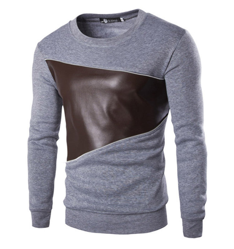 New Autumn Fashion Brand Casual Sweatshirt O-Neck Patchwork Slim Fit Knitting Mens Hoodies And Pullovers Men Pullover 9238 - CelebritystyleFashion.com.au online clothing shop australia