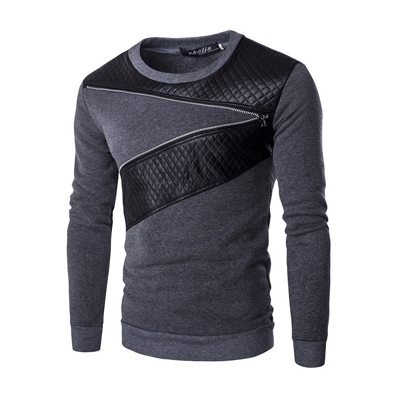 New Autumn Fashion Brand Casual Sweatshirt O-Neck Patchwork Slim Fit Knitting Mens Hoodies And Pullovers Men Pullover 9238 - CelebritystyleFashion.com.au online clothing shop australia