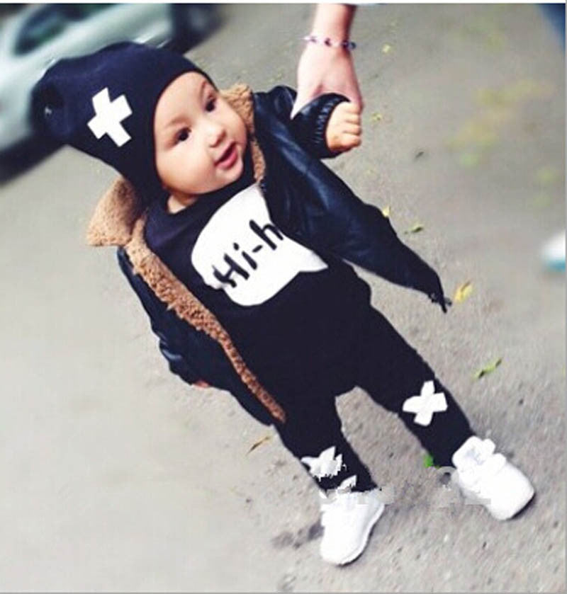 Toddler Baby Boys Clothes Set Long Sleeve T shirt+Pants Outfit Suit Newborn Kids Girls Clothing Sets Christmas Costume - CelebritystyleFashion.com.au online clothing shop australia