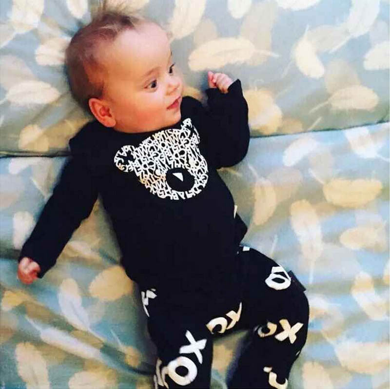 NewSpring Toddler Baby Boys Clothes Set Long Sleeve T shirt+Pants Outfit Suit Newborn Kids Girls Clothing Sets Christmas Costume - CelebritystyleFashion.com.au online clothing shop australia