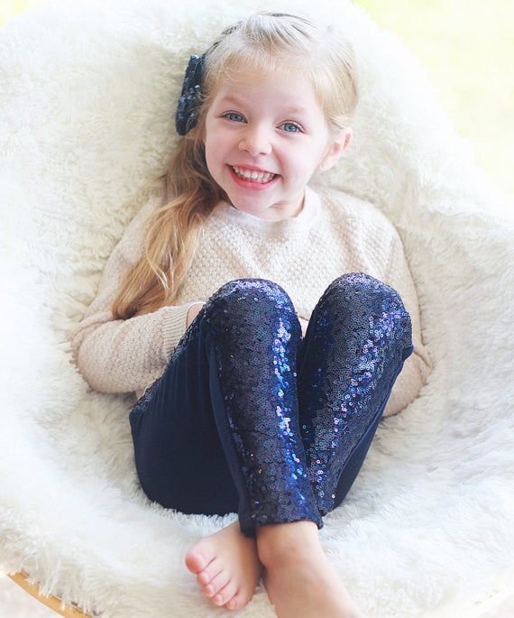 Girls Sequin Pants Rose Gold Sequin leggings Sparkle Pants Glitter leggings girl's sequin bottoms - CelebritystyleFashion.com.au online clothing shop australia