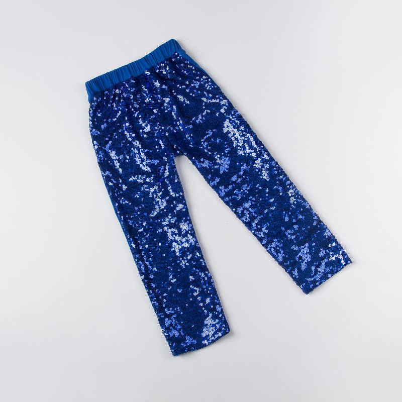 Girls Sequin Pants Rose Gold Sequin leggings Sparkle Pants Glitter leggings girl's sequin bottoms - CelebritystyleFashion.com.au online clothing shop australia