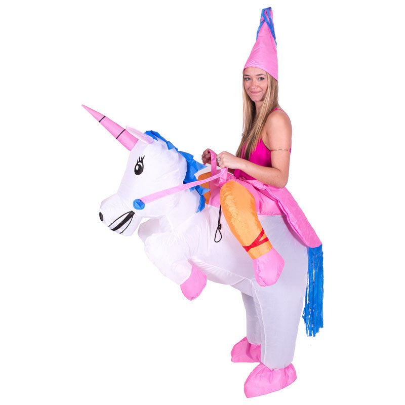 Inflatable Unicorn Costumes Inflatable Princess Outfit Suit Party Fancy Dress Halloween Purim Costume for Kids Women Men Adult - CelebritystyleFashion.com.au online clothing shop australia