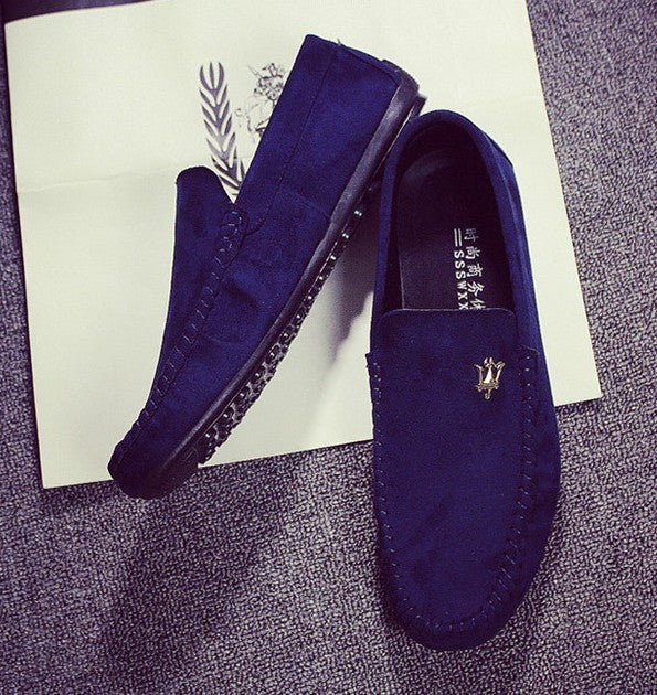 Spring Male Flat Shoes Moccasins British style Men Dress Shoes Lazy Breathable Canvas - CelebritystyleFashion.com.au online clothing shop australia