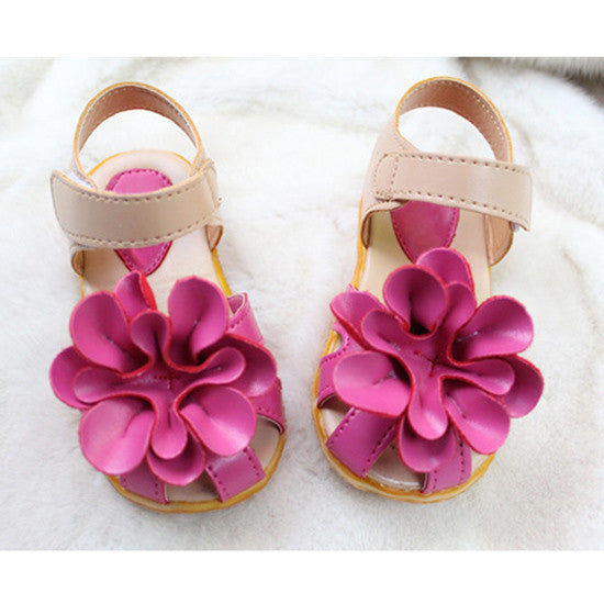 Summer children shoes girls sandals princess beautiful flower Sandals baby Shoes sneakers sapato infantil menina - CelebritystyleFashion.com.au online clothing shop australia