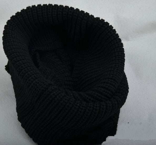 fashion winter warm Ring scarf lic Women Wool shawl Neck solid Wrap thicken Unisex Knitted scarves female pink sq306 - CelebritystyleFashion.com.au online clothing shop australia