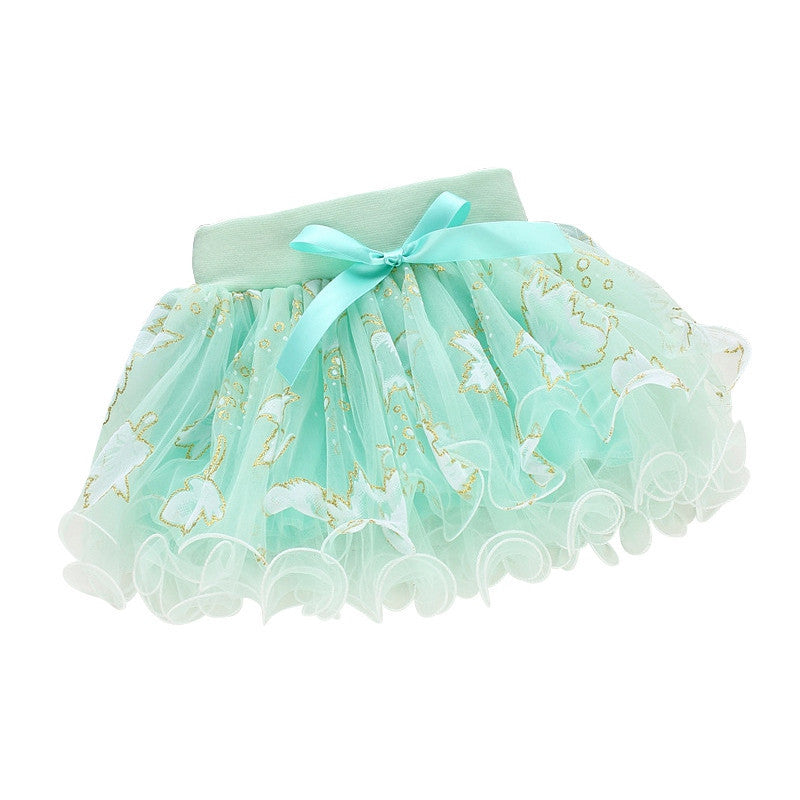 Cute Summer Baby Kids Girls Floral Bowknot Princess Skirt Party Tutu Skirt 1-4Y L07 - CelebritystyleFashion.com.au online clothing shop australia