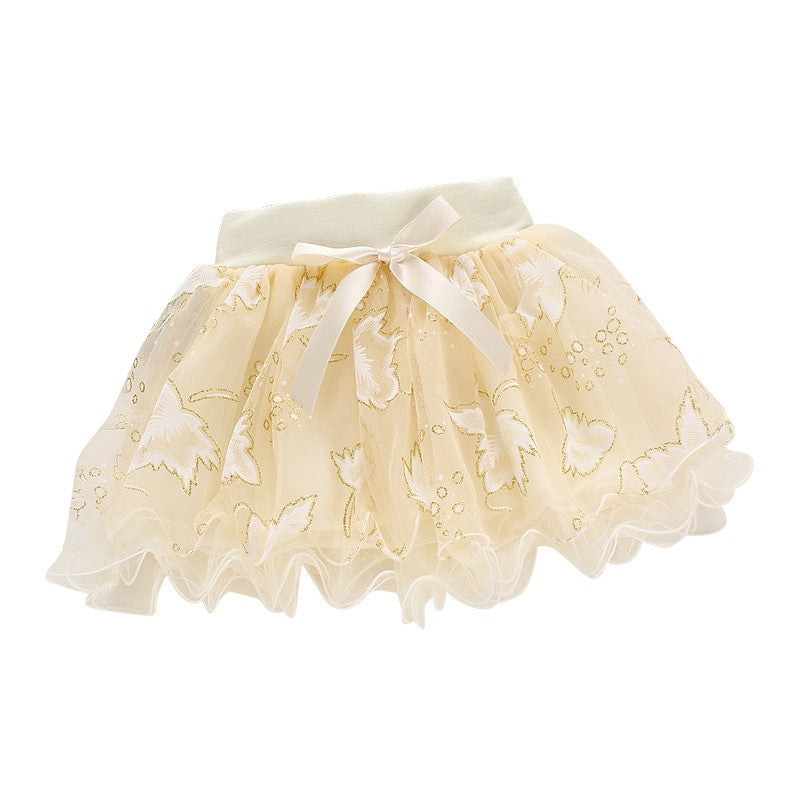 Cute Summer Baby Kids Girls Floral Bowknot Princess Skirt Party Tutu Skirt 1-4Y L07 - CelebritystyleFashion.com.au online clothing shop australia