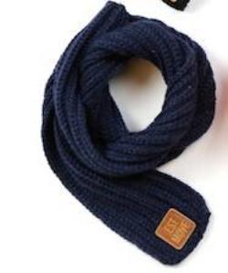 New Children Winter Unisex Solid Color Woolen Yarn Warm Soft Knit Neckerchief Scarves Girls Boys Kids Scarf Wraps FHJ457 - CelebritystyleFashion.com.au online clothing shop australia