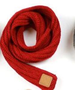 New Children Winter Unisex Solid Color Woolen Yarn Warm Soft Knit Neckerchief Scarves Girls Boys Kids Scarf Wraps FHJ457 - CelebritystyleFashion.com.au online clothing shop australia
