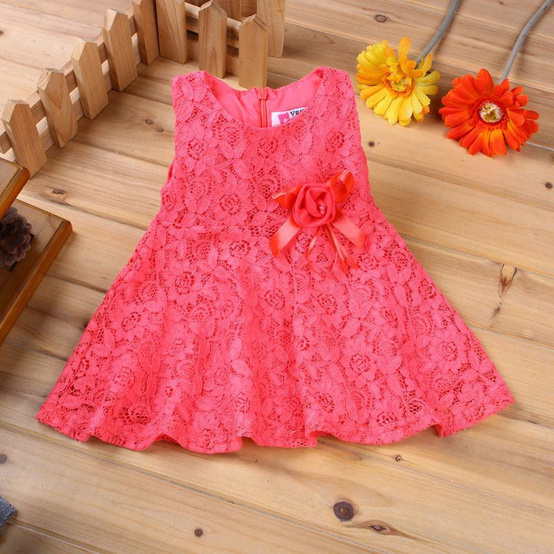 Summer Brand Baby Dresses Girl Princess Dress Flower Toddler Infant Newborn Baby Girls Party Wedding Dress Baby Lace Dress - CelebritystyleFashion.com.au online clothing shop australia