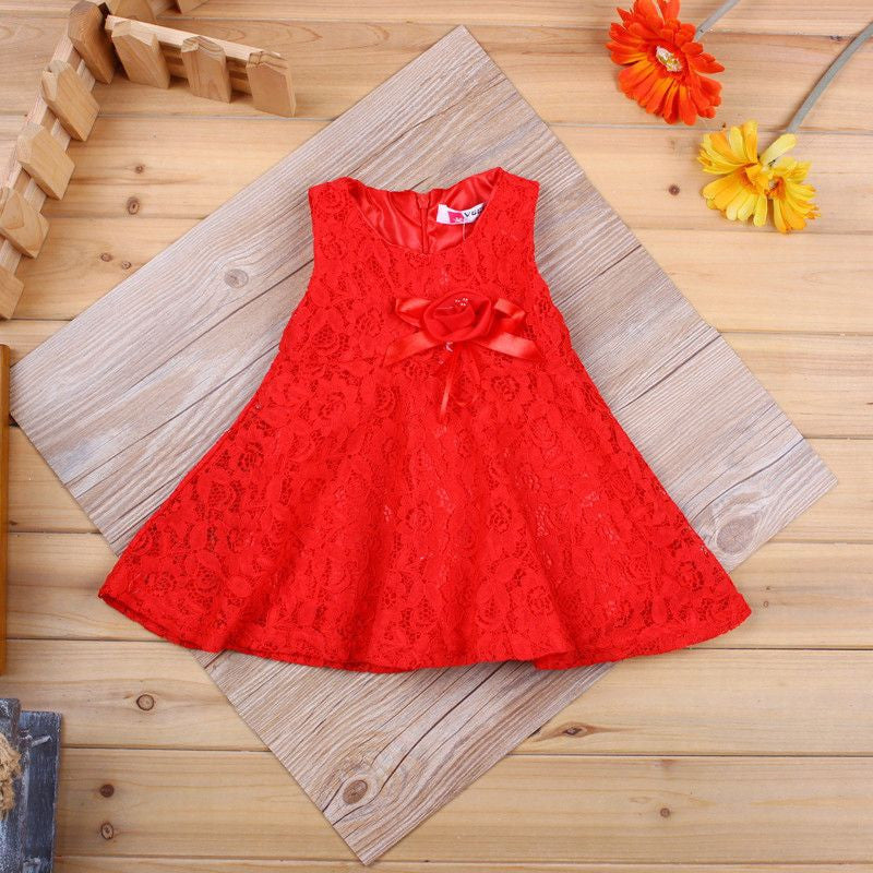 Summer Brand Baby Dresses Girl Princess Dress Flower Toddler Infant Newborn Baby Girls Party Wedding Dress Baby Lace Dress - CelebritystyleFashion.com.au online clothing shop australia