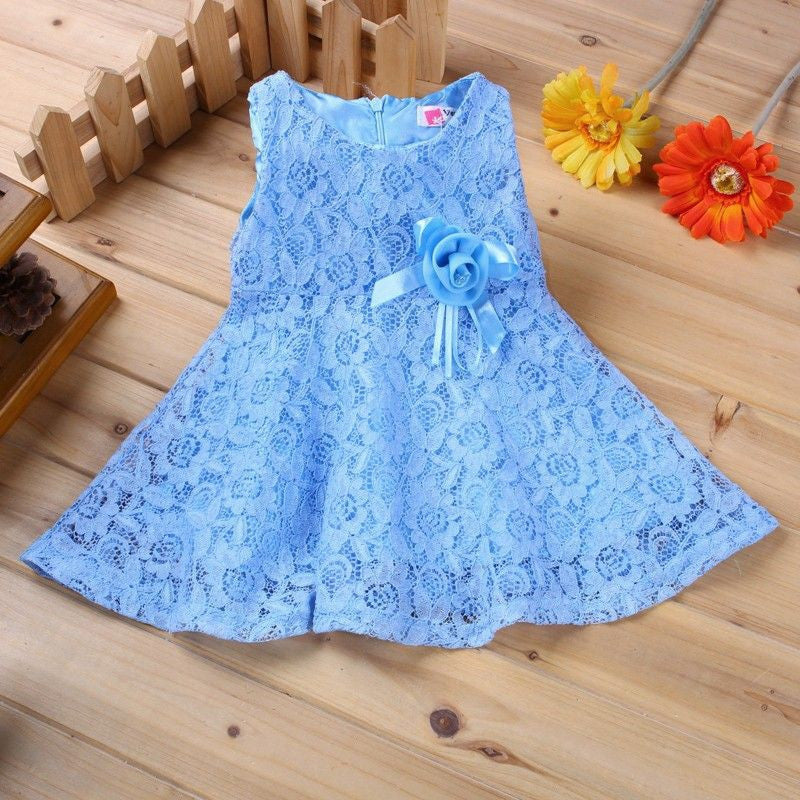 Summer Brand Baby Dresses Girl Princess Dress Flower Toddler Infant Newborn Baby Girls Party Wedding Dress Baby Lace Dress - CelebritystyleFashion.com.au online clothing shop australia