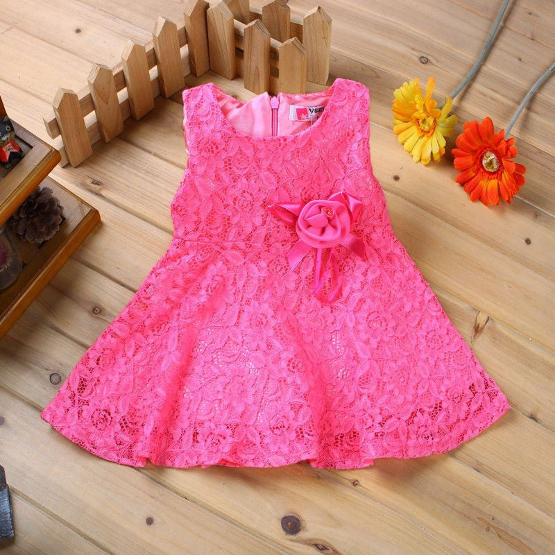 Summer Brand Baby Dresses Girl Princess Dress Flower Toddler Infant Newborn Baby Girls Party Wedding Dress Baby Lace Dress - CelebritystyleFashion.com.au online clothing shop australia