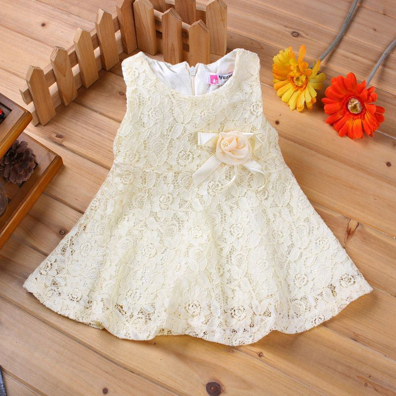 Summer Brand Baby Dresses Girl Princess Dress Flower Toddler Infant Newborn Baby Girls Party Wedding Dress Baby Lace Dress - CelebritystyleFashion.com.au online clothing shop australia