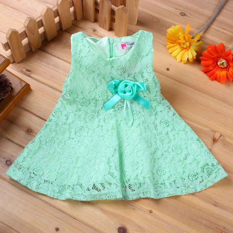 Summer Brand Baby Dresses Girl Princess Dress Flower Toddler Infant Newborn Baby Girls Party Wedding Dress Baby Lace Dress - CelebritystyleFashion.com.au online clothing shop australia