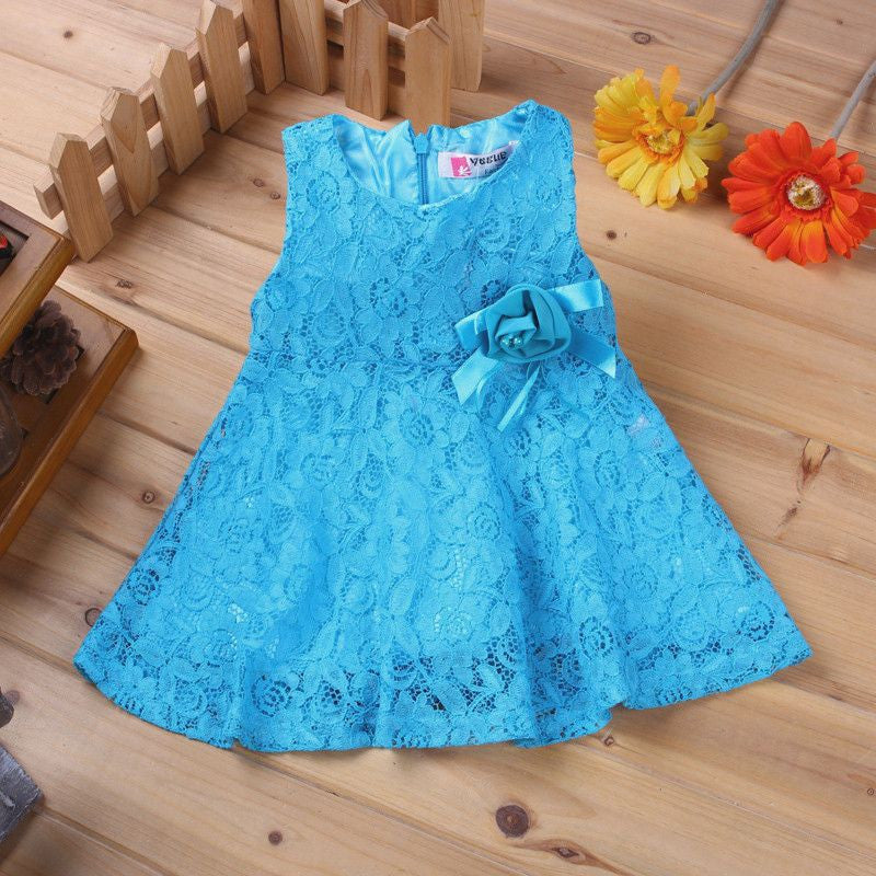 Summer Brand Baby Dresses Girl Princess Dress Flower Toddler Infant Newborn Baby Girls Party Wedding Dress Baby Lace Dress - CelebritystyleFashion.com.au online clothing shop australia