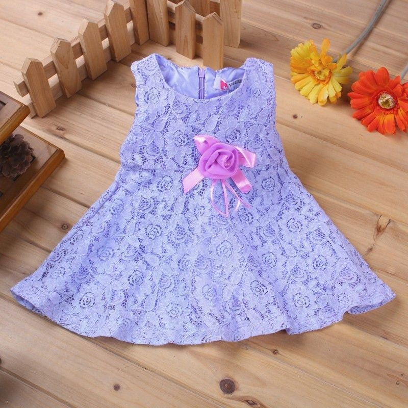 Summer Brand Baby Dresses Girl Princess Dress Flower Toddler Infant Newborn Baby Girls Party Wedding Dress Baby Lace Dress - CelebritystyleFashion.com.au online clothing shop australia