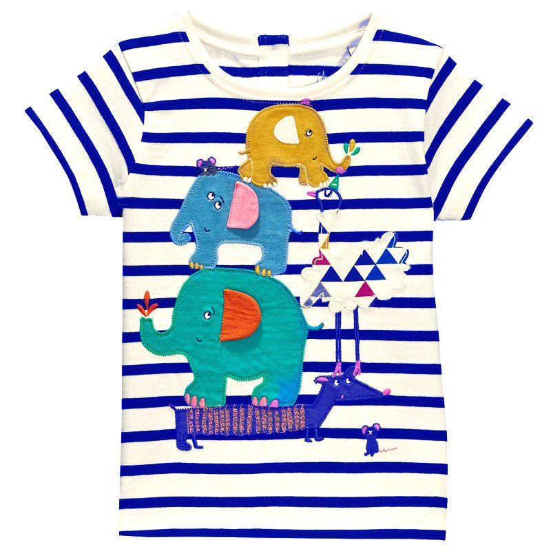 Boys T shirt Cartoon Car Cotton Tops O Neck Kids Short Sleeve T-Shirts Boys Clothes Baby Children Summer Clothing - CelebritystyleFashion.com.au online clothing shop australia