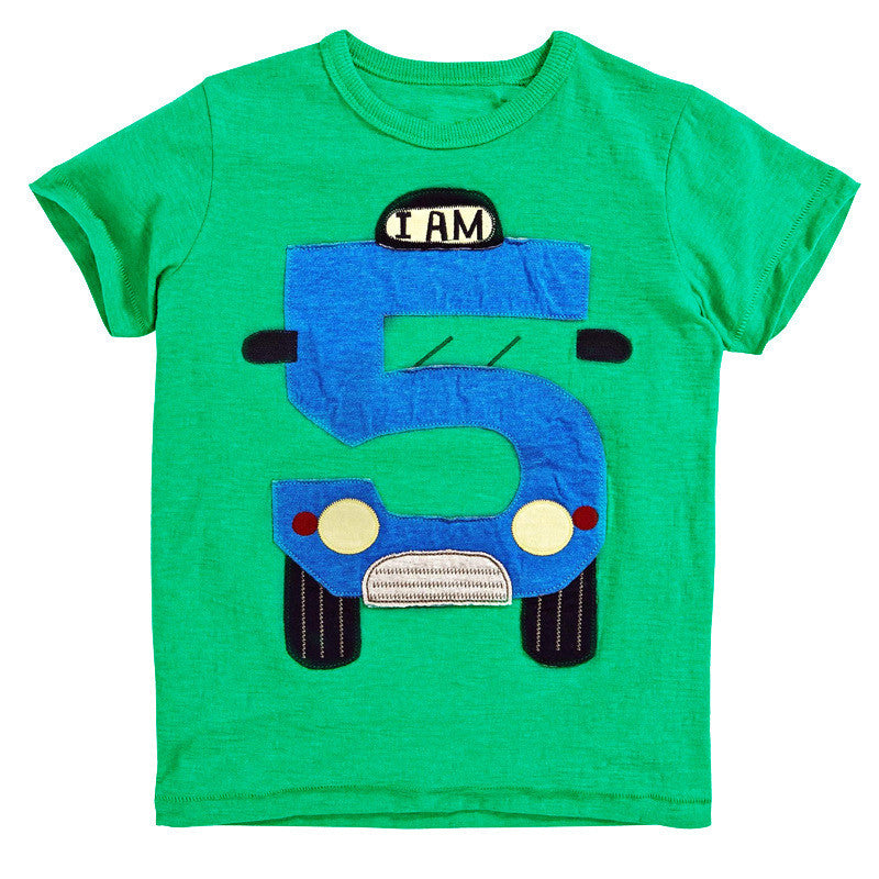 Boys T shirt Cartoon Car Cotton Tops O Neck Kids Short Sleeve T-Shirts Boys Clothes Baby Children Summer Clothing - CelebritystyleFashion.com.au online clothing shop australia