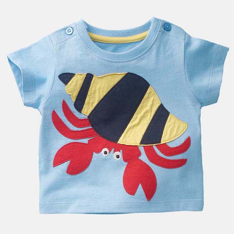 Boys T shirt Cartoon Car Cotton Tops O Neck Kids Short Sleeve T-Shirts Boys Clothes Baby Children Summer Clothing - CelebritystyleFashion.com.au online clothing shop australia