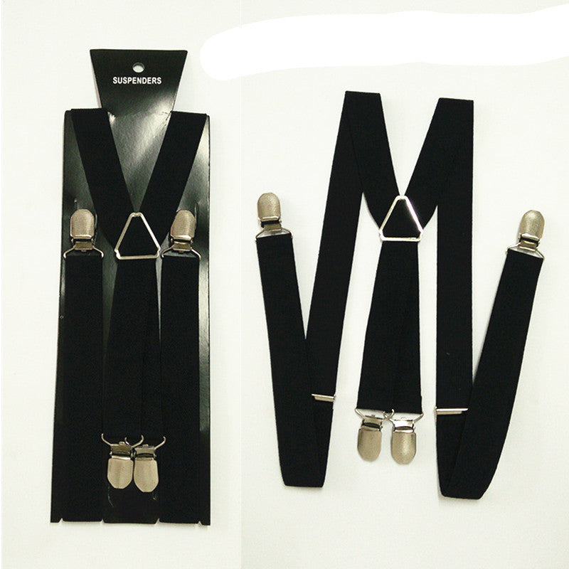 Fashion 4 clips Men Suspenders 4 sizes for boys and girls men and women X-back suspenders - CelebritystyleFashion.com.au online clothing shop australia