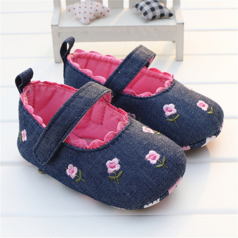 Newest 0-18M Sweet Newborn Baby Girls Flower Shoes Toddler Soft Bottom Kids Crib First Walkers Shoes Zapatos Para Ninas Discount - CelebritystyleFashion.com.au online clothing shop australia