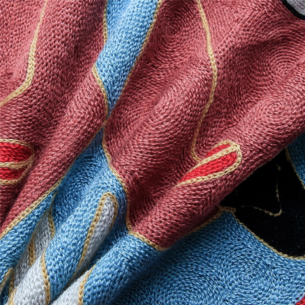 Embroidery Pillowcase Cushions Covers Picasso Decorative Throw Pillows Covers for Sofa Car Abstract Pillowcase