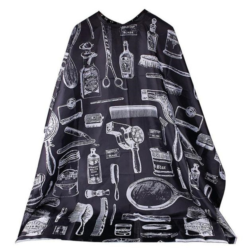 Pattern Cutting Hair Waterproof Cloth Salon Barber Cape Hairdressing Hairdresser Apron Haircut capes-Dollar Bargains Online Shopping Australia