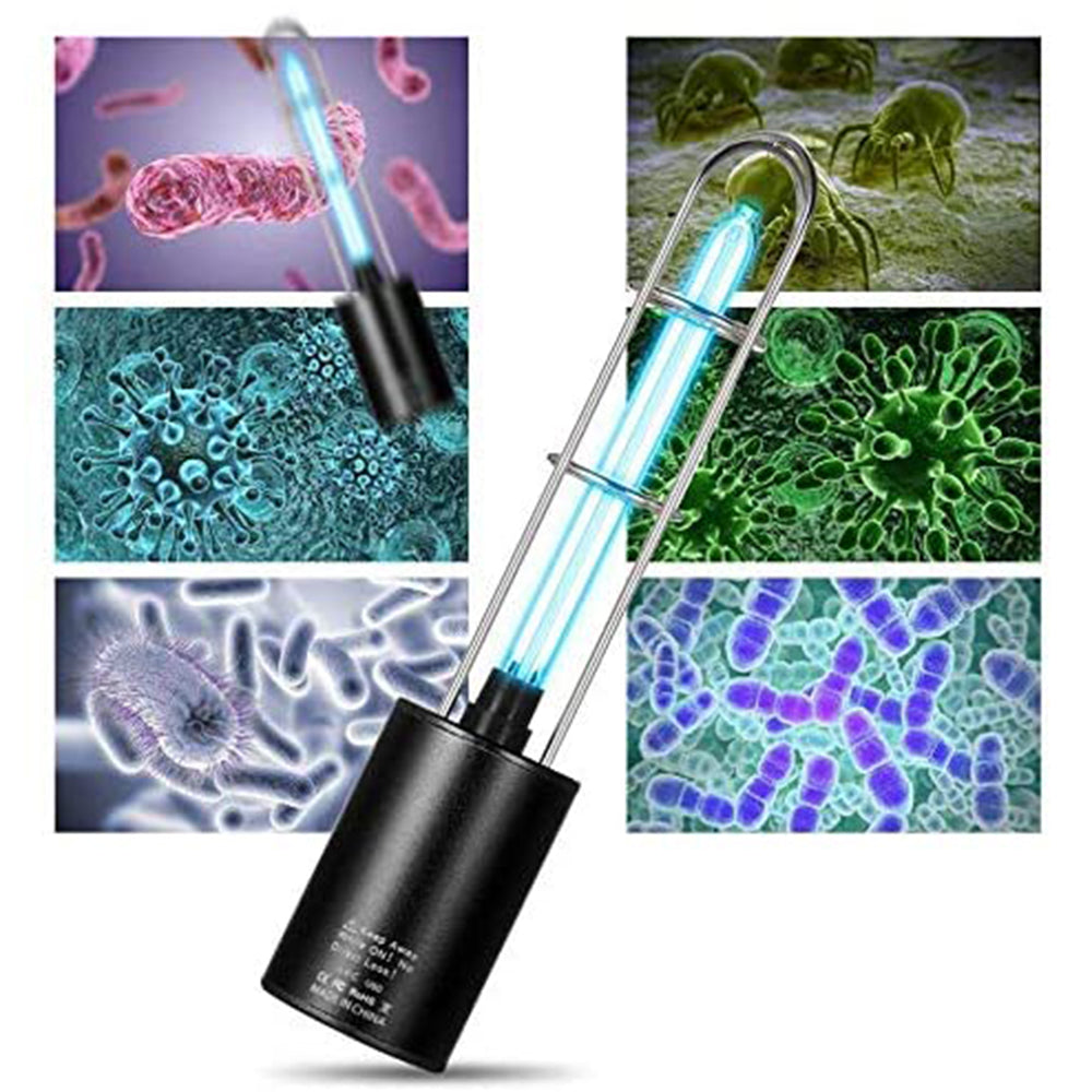 Rechargeable Ultraviolet UV Sterilizer Light Tube Bulb Disinfection Bactericidal Lamp Ozone Sterilizer Mites Lights