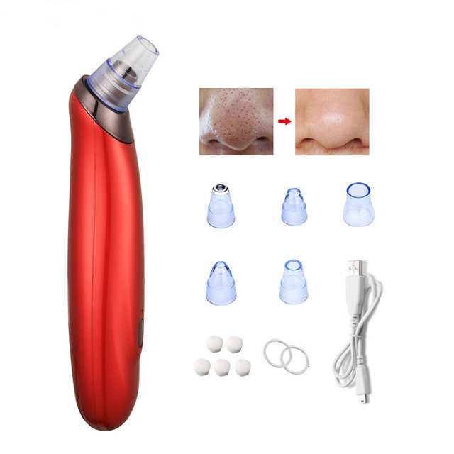 Electric Blackheads Pore Remover Face Nose Vaccum Deep Cleaning Blackheads Tools Facial Steamer Spa Moisturizing Skin Care-Dollar Bargains Online Shopping Australia