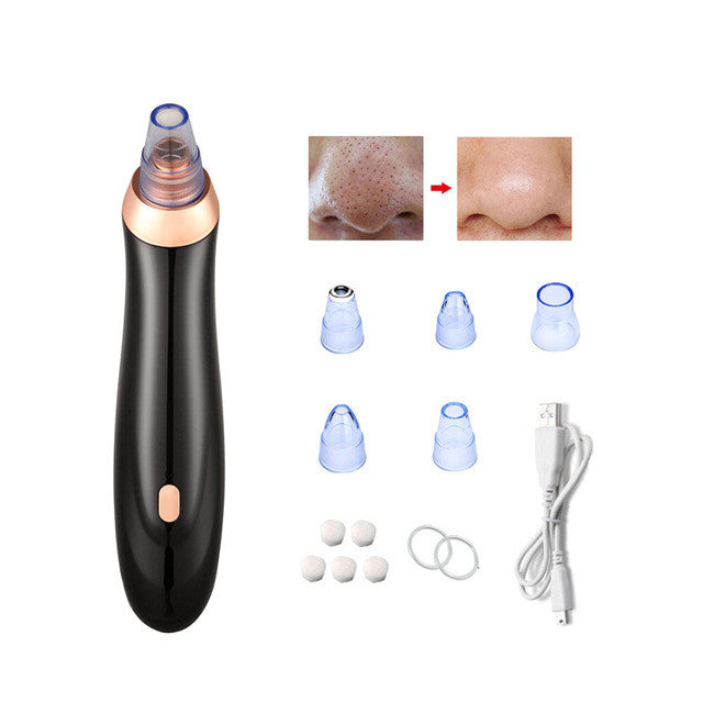 Electric Blackheads Pore Remover Face Nose Vaccum Deep Cleaning Blackheads Tools Facial Steamer Spa Moisturizing Skin Care-Dollar Bargains Online Shopping Australia