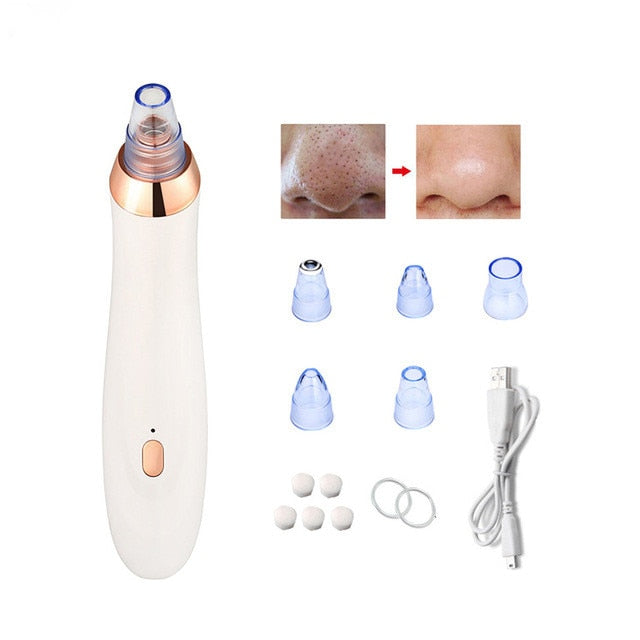 Electric Blackheads Pore Remover Face Nose Vaccum Deep Cleaning Blackheads Tools Facial Steamer Spa Moisturizing Skin Care-Dollar Bargains Online Shopping Australia
