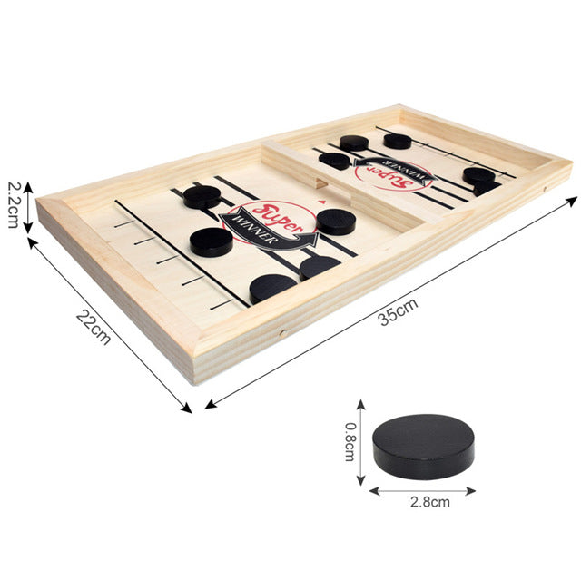 Slingpuck Game Montessori Kids Toys Juego Board Funny Party Game Montessori Toys Table Games-Dollar Bargains Online Shopping Australia