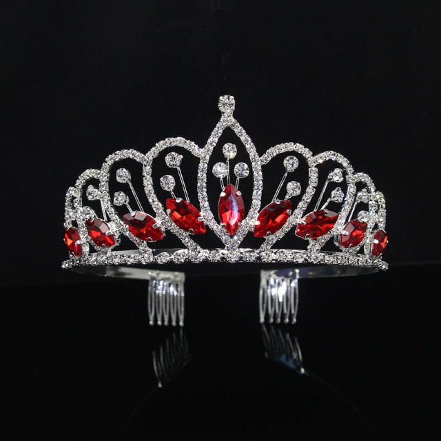 Luxury Crystal Bridal Tiaras Princess Crowns Queen Pageant Prom Gold Rhinestone Women Wedding Hair Accessory-Dollar Bargains Online Shopping Australia